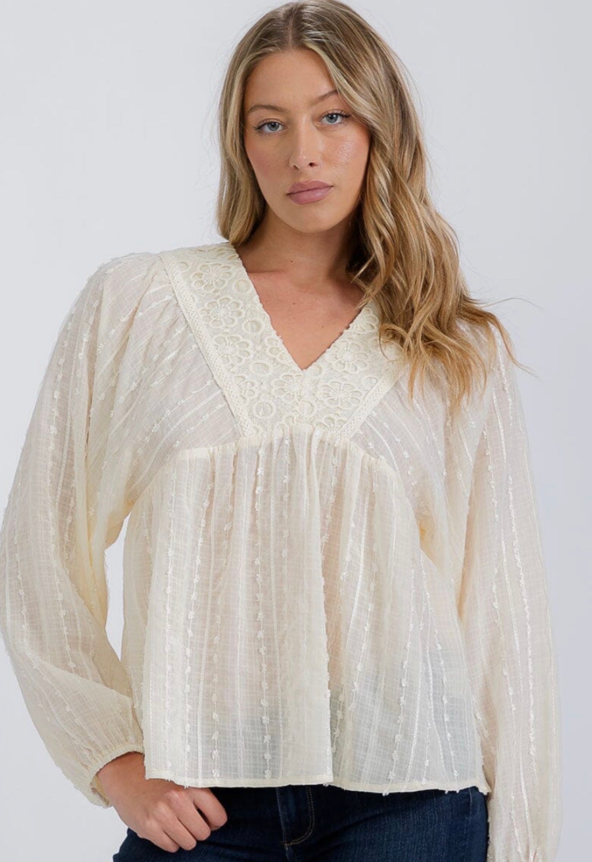 Long Sleeve Blouse