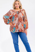 Peasant Long-sleeve Top
