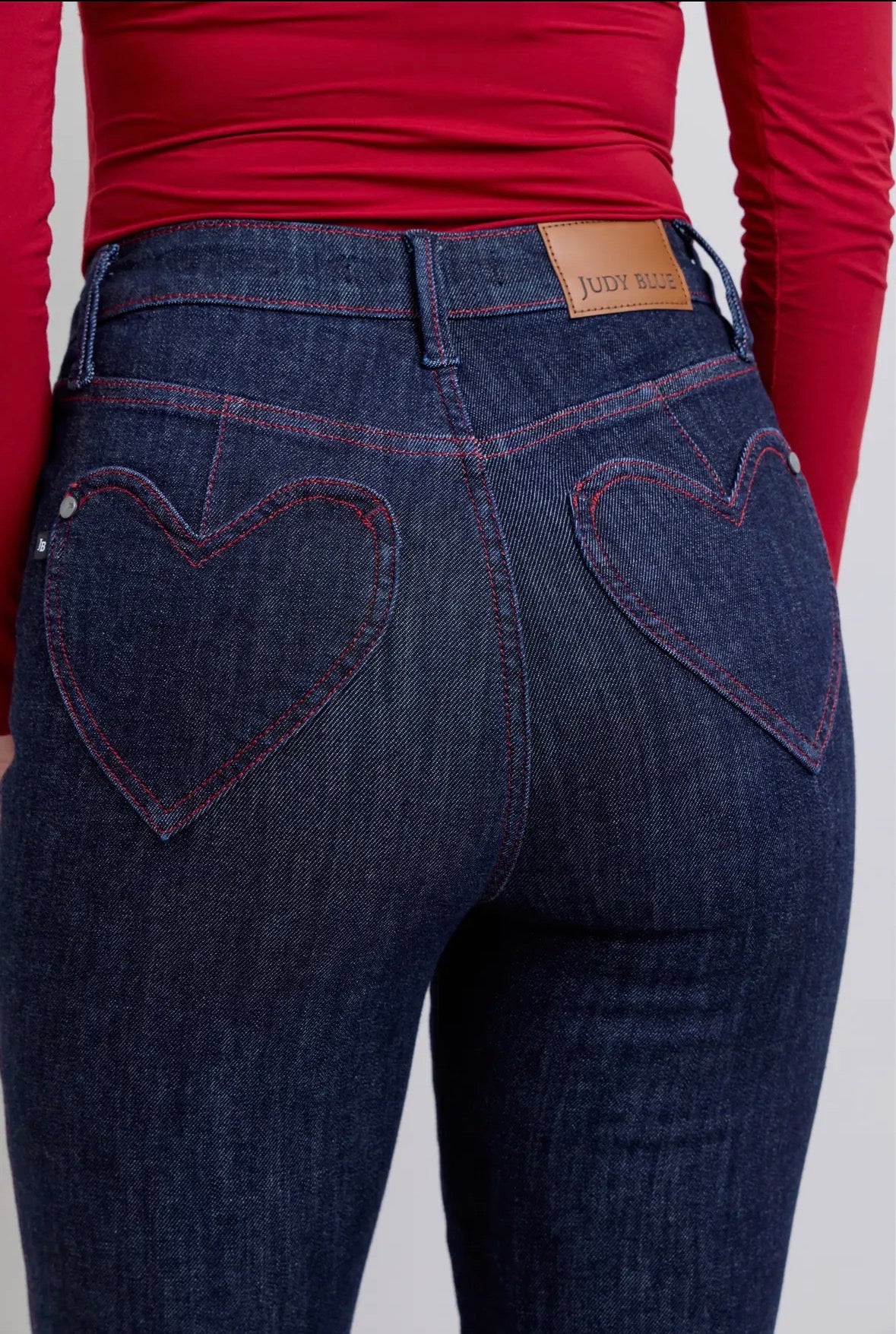 Judy Blue Heart Pocket Jeans