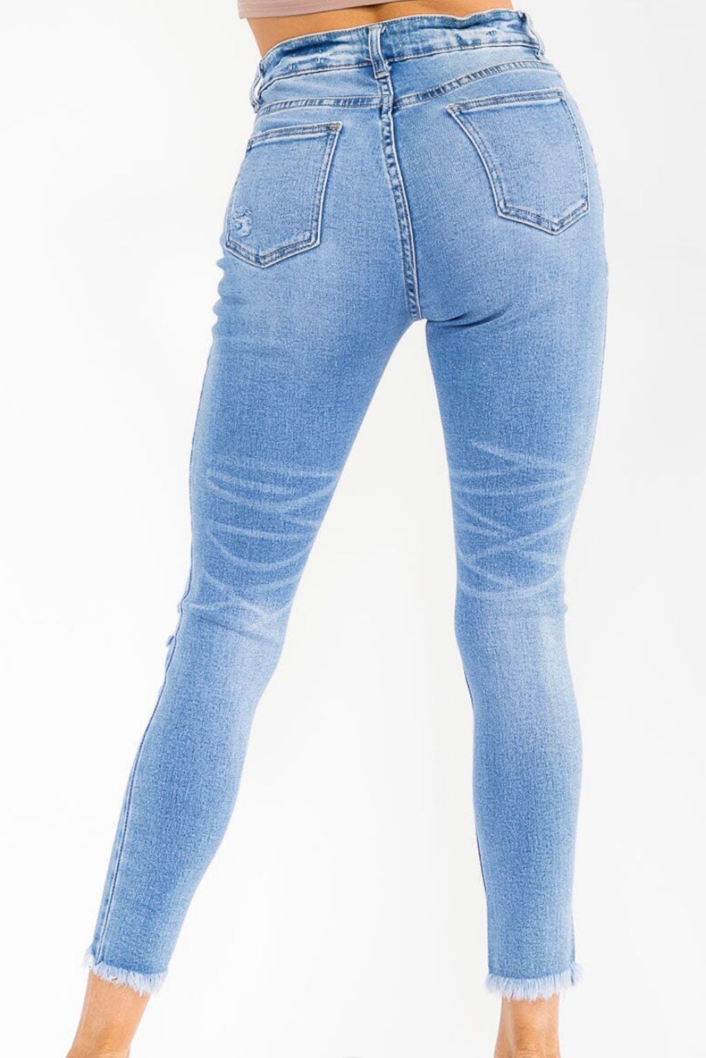 Light Wash Skinny Jeans