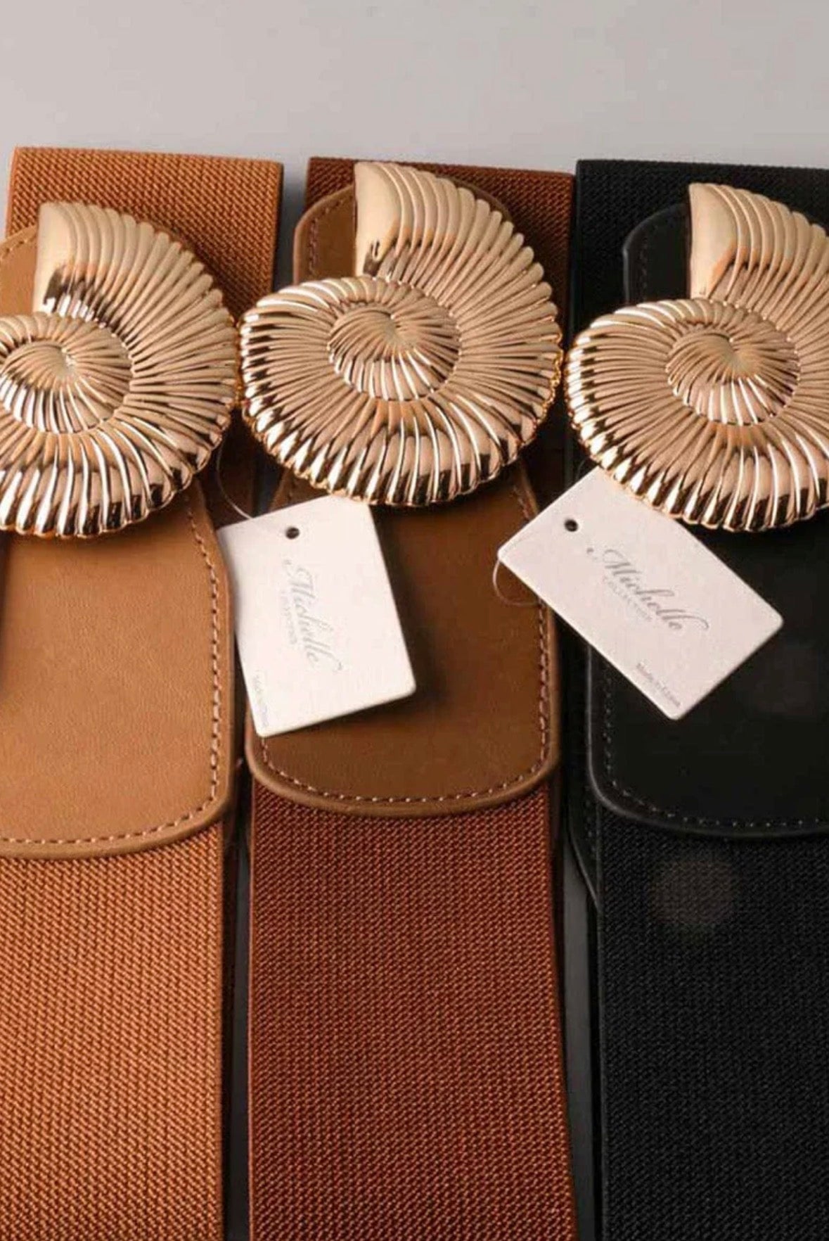 Stretchy Sea Shell Belt